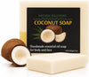 Natural Solutions N.M.S. unscented Coconut Soap Bar for Face & Body, Handmade Moisturizing - Image 1