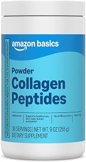 Amazon Basics Collagen Peptides Powder Type 1 & 3, 38 Servings, 9 Ounces