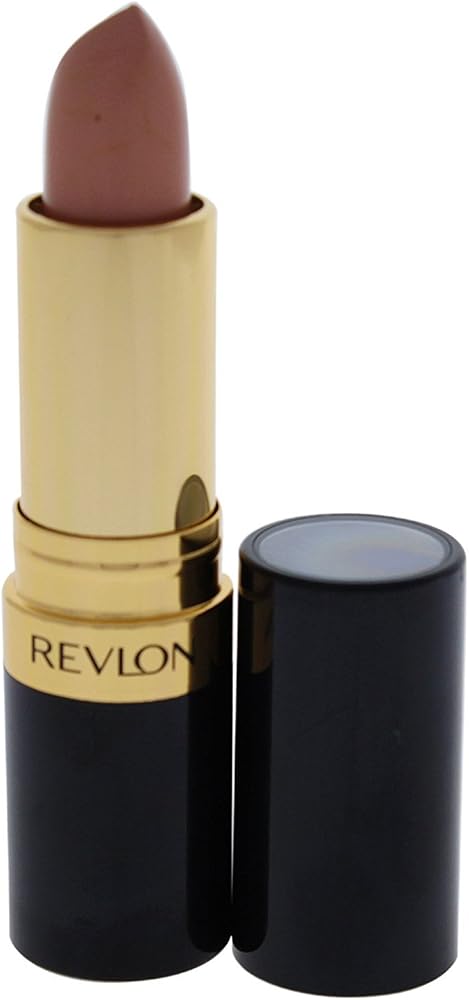 Revlon Super Lustrous Lipstick, Creamy Formula For Soft, Fuller-Looking Lips, Moisturized Feel, Nude Attitude (001), 0.15 oz