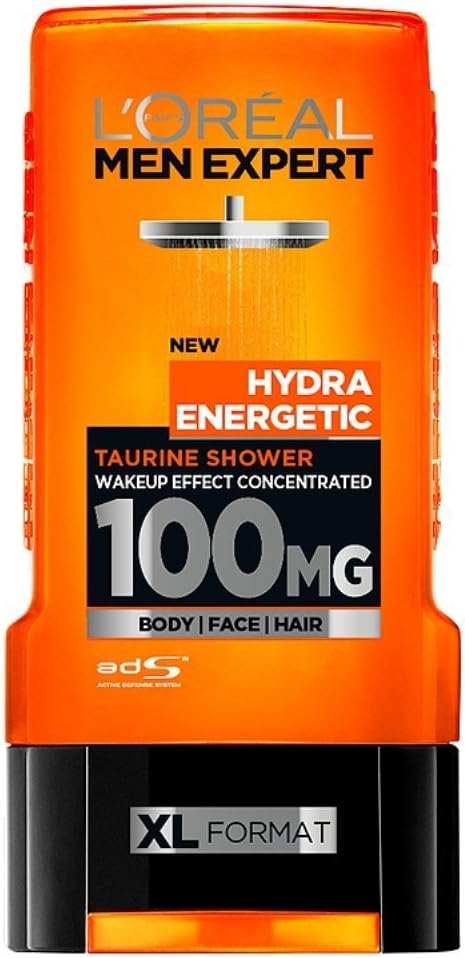 L'Oreal Paris Men Expert Hydra Energetic Shower Gel 300ml - Personal Care