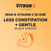 Vitron-C Iron Supplement Plus Vitamin C, Immunity Support, 60 Ct - Image 2