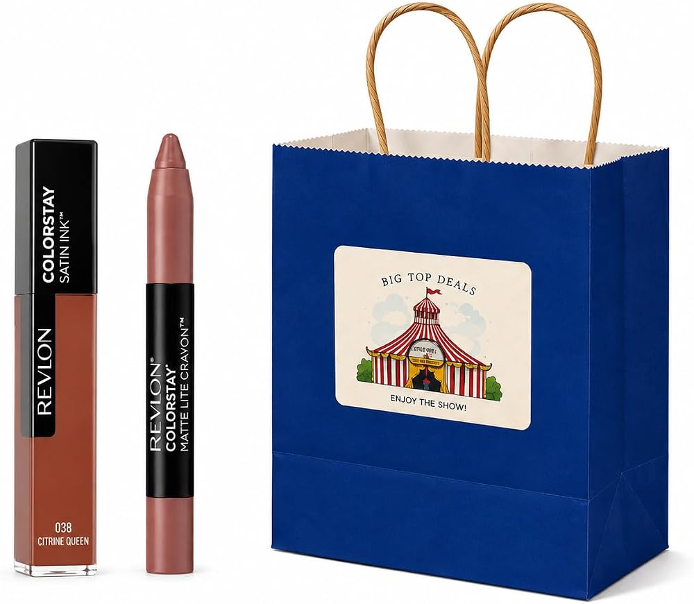 3-Piece Lipstick Gift Set - Party Favor & Holiday Prize Bundle