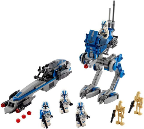 LEGO Star Wars 501st Legion Clone Troopers 75280 Building Kit, Cool Action Set for Creative Play and Awesome Building; Great Gift or Special Surprise for Kids (285 Pieces)