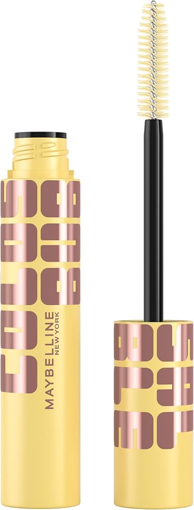 Maybelline The Colossal Bubble Mascara, Washable, Blackest Black