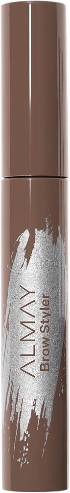 Almay Eyebrow Gel with Marula Oil, Flake-Free & Lightweight Brows, Hypoallergenic, Light Brown, 1 Count