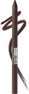 Maybelline TattooStudio Long-Lasting Sharpenable Eyeliner Pencil, Glide on Smooth Gel Pigments with 36 Hour Wear, Waterproof, Bold Brown, 1 Count