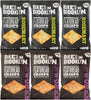 Generic Variety Pack Flatbread Crisps Baked in Brooklyn - 2 Flavors: Rosemary and The Work - Image 1