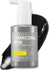 Some BY MI Charcoal BHA Pore Clay Bubble Mask – 4.23oz, 120g – Korean Exfoliating Face Wash & Bubble Face Mask – Salicylic Acid Cleanser for Sebum and Pore Care with Natural BHA – Korean Skin Care