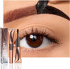 FeiCuiYun 5Pcs Wooden Hard-Core Eyebrow Pencils for Women, Dark Brown Eyebrow and Eyeliner Pencil, Long Lasting Waterproof and Sweat-Proof, Beginner Makeup Brow Pencil, Create a Natural Eye Brow