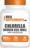 BulkSupplements.com Chlorella Capsules - Broken Cell Wall, Chlorella Supplement - Superfood Supplement, Vegan & Gluten Free, 5 Capsules per Serving, 150 Count (Pack of 1)