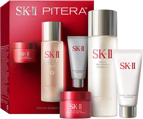 Sk II PITERA Youth Essentials Kit - Anti-Aging Skin Care Set (3 ct) - Personal Care