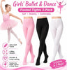 Moret Kids Girls' Ballet and Dance 3-Pack Single Pack Footed Tights - Combination Pack (Pi - Image 3