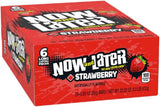 Now & Later Original Taffy Chews Candy, Strawberry, 0.93 Ounce Bar, Pack of 24 - Image 4
