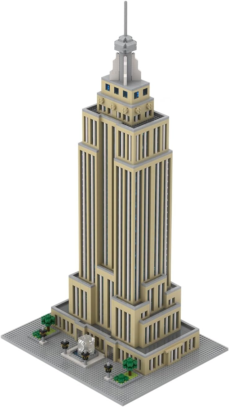 dOvOb Empire Building Micro Blocks Set, Architecture Model for Adult