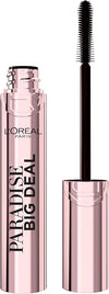 L'Oreal Paris Paradise Big Deal Mascara, Volumizing and Lengthening Formula, Buildable, Clump Resistant, Washable Blackest Black Mascara, 0.33 Fl Oz - Personal Care