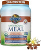 Garden of Life Vegan Protein Powder Raw Organic Meal Replacement Shakes Chocolate with Vanilla Chai Powder, 14 Servings Each