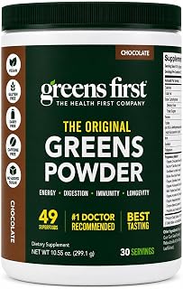 Greens First Original Greens Powder, Chocolate, 30 Servings