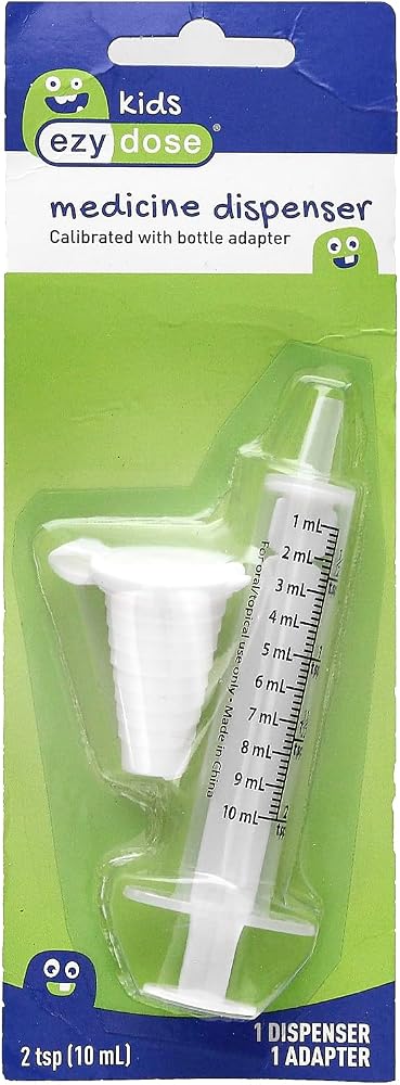 Ezy Dose Oral Syringe with Dosage Korc 10 ml, 1 ea (Pack of 5)