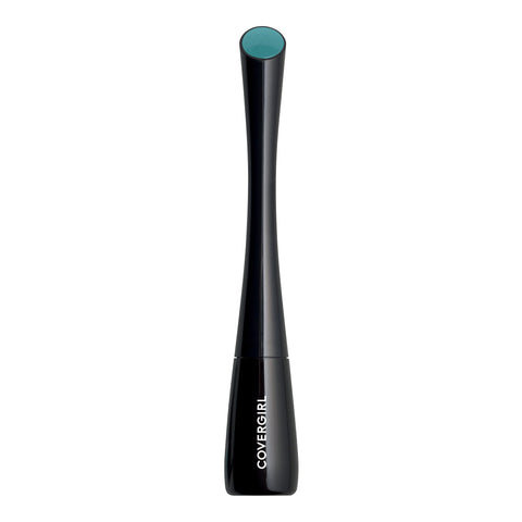 COVERGIRL Get In Line Liquid Eyeliner, TEAL CRYSTAL, Ultra Fine Tip, Long-Lasting Formula