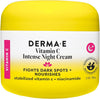 Derma E Vitamin C Intense Night Cream, 2 Oz Brightening Facial Moisturizer - Personal Care - Image 1