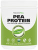NaturesPlus Organic Pea Protein - 1.1 lb - Plant-Based Drink Powder - Supports Energy, Rec - Image 1