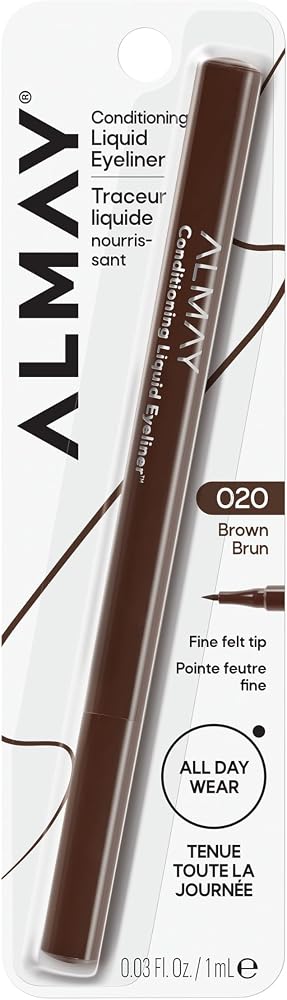 Almay Conditioning Liquid Liner, 20 Brown, 1 Count
