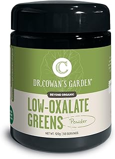 Dr. Cowan's Garden Low-Oxalate Greens Powder, Beyond Organic, 50 Servings