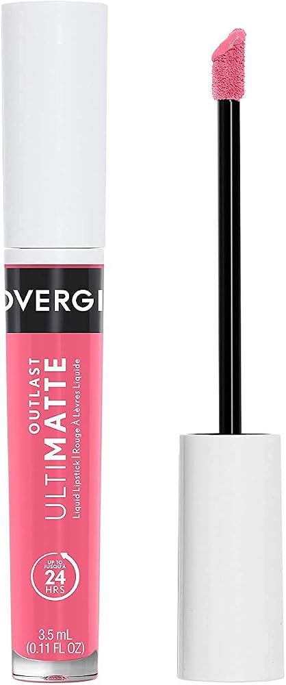 COVERGIRL Outlast Ultimatte One Step Liquid Lip Color, Strawberry Spritzer, Strawberry Spritzer, 0.12 Fl Ounce