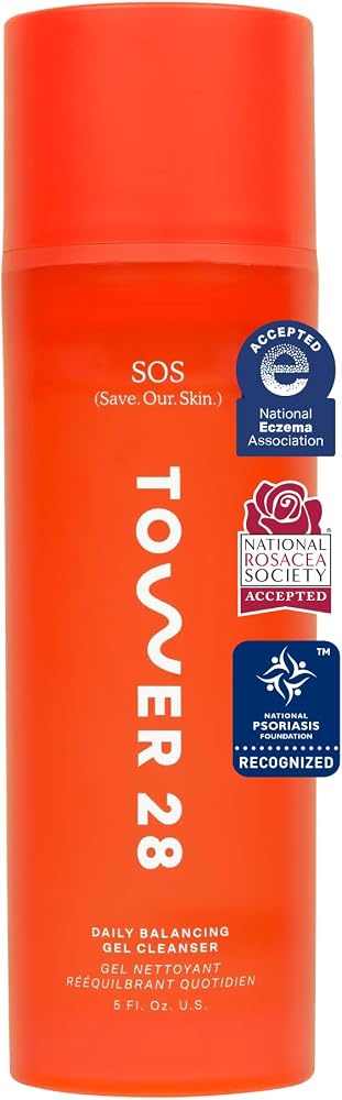 Tower 28 SOS Gel Face Wash with Niacinamide for Sensitive Skin - Personal Care