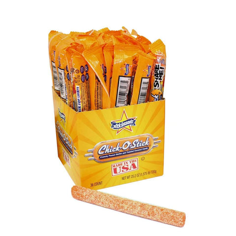 Chick-O-Stick Peanut Butter Coconut Candy Bars - 36 Pack (0.7 oz each)