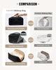EACHY Travel Makeup Bag,Cute Faux Fur Cosmetic Bag for Women,Portable 180°Wide-Open Flat M - Image 4