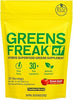 Pharmafreak Greens Freak Super Greens Powder for Men & Women - 30+ Superfoods, Spirulina, Chlorella, Wheatgrass, Probiotics & Enzymes - Gut Health, Energy & Immunity - Sweet Apple, 30 Servings