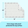 Medline Ultrasorbs Drypads, 30" x 36", 25 Count, Super Absorbent Disposable Bed Pads, Larg - Image 2
