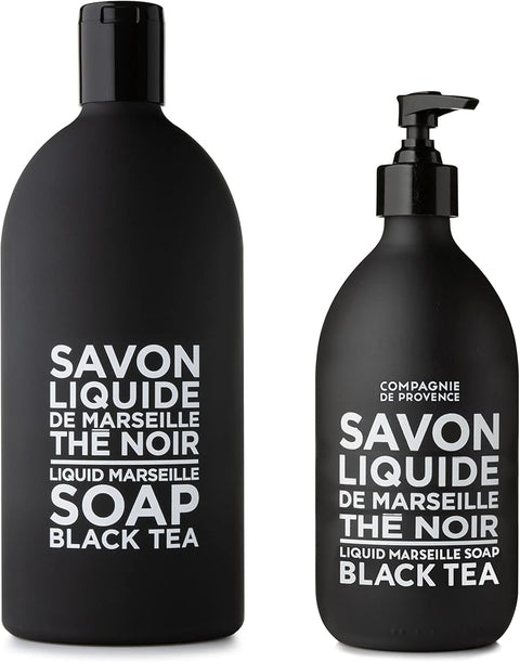 Compagnie de Provence Marseille Liquid Soap and Hand Cream, Duo, Black Tea - Personal Care