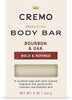 Cremo Exfoliating Body Bar Soap for Men, Bourbon & Oak Scent, 5 Oz - Personal Care - Image 1