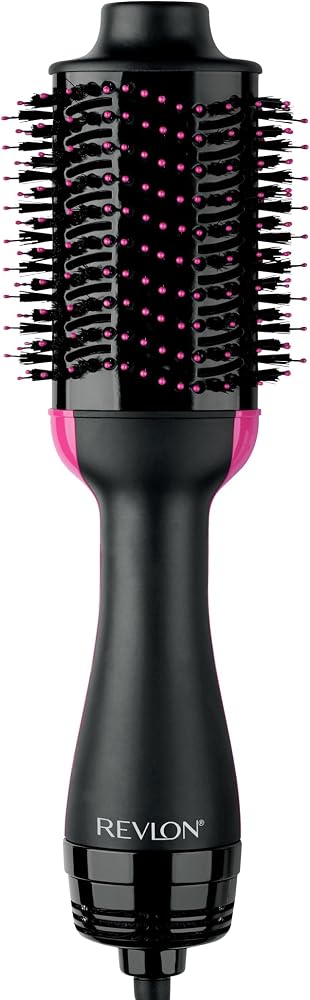 REVLON One-Step Volumizer Hair Dryer and Styler, 2.8 in Barrel, Black