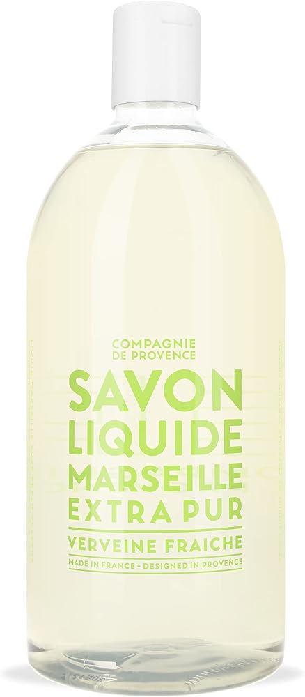 Compagnie de Provence Savon de Marseille Liquid Soap, Fresh Verbena, Refill - Personal Care