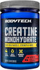 BodyTech 100% Pure Creatine Monohydrate Powder, Cherry Ice, 13 Oz