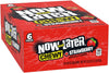 Now & Later Soft Taffy Chews Candy, Strawberry, 0.93 Ounce Bar, Pack of 24