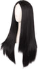 MapofBeauty 28 Inch/70cm Women Special Long Straight Synthetic Wig (Dark Taro Purple) - Image 3
