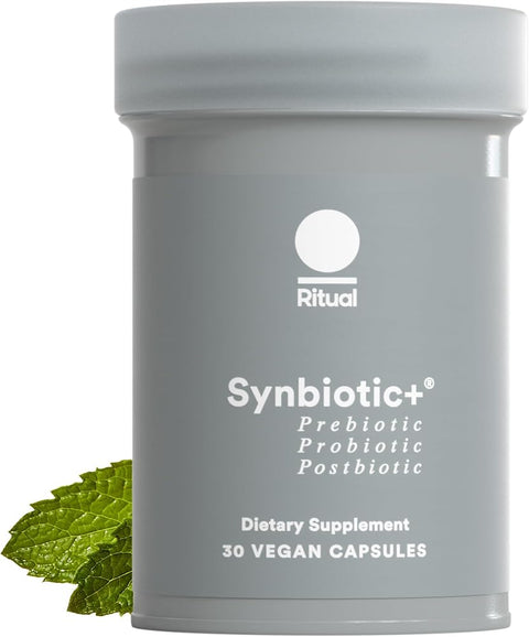 Ritual Synbiotic+ 3-in-1 Probiotic Supplement - 30 Capsules - 30 Servings