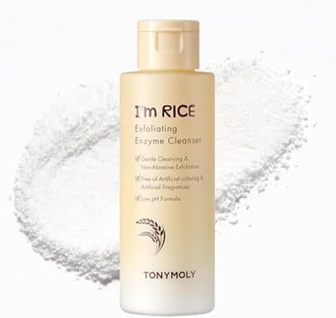 Tonymoly I’m Rice Enzyme Cleanser - Rice Powder Exfoliating Face Wash, 50g - Personal Care