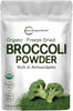 Micro Ingredients Organic Broccoli Powder, 1 lb | Raw Broccoli Powder | for Smoothies, Drinks & Recipes | USDA Organic, Non-GMO, Gluten Free, Vegan Friendly