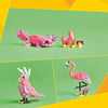 LEGO Creator 3 in 1 Wild Animals: Pink Flamingo Animal Building Toy - Playset with 3 Build - Image 2