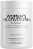 Codeage Women’s Multivitamin Platinum - Vitamins A D3 K1 K2 B12 & Minerals, CoQ10, Skin, H - Image 1