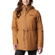 Columbia Women's Chatfield Hill Winter Jacket, Elk, X-Small - Water-Resistant Sherpa Lining