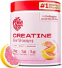 Peach Perfect Creatine for Women – Micronized Creatine Monohydrate Powder with BCAA & Collagen for Glute Strength Support, Boosts Energy, Focus, Strength, and Endurance – Pink Lemonade, 30 Servings