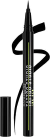 Maybelline Tattoo Studio Ink Pen Eyeliner, Waterproof & Smudge Resistant Liner, Up to 24 Hours Eye Makeup Wear, Jet Black, 1 Count