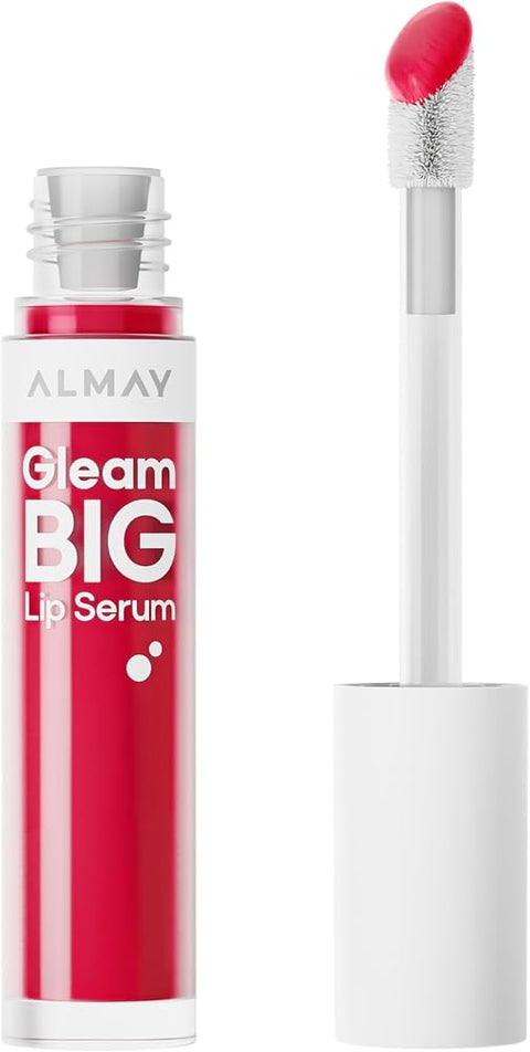 Almay Gleam Big Lip Serum, 600 Mon Cherry, 0.13 fl oz