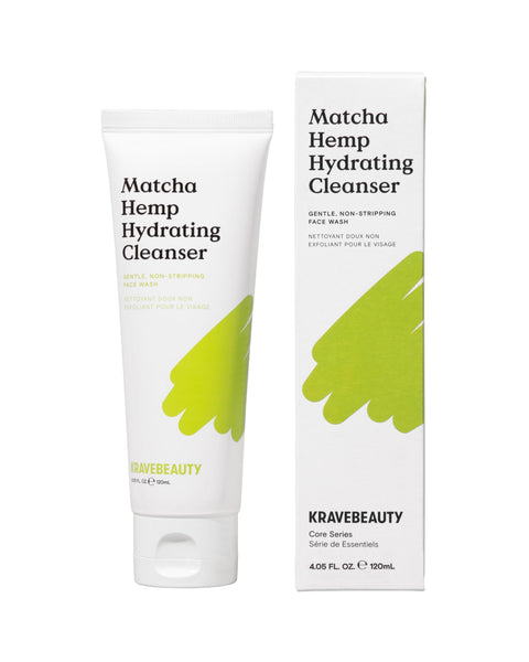 Kravebeauty Matcha Hemp Hydrating Cleanser for Dry, Sensitive Skin, 120 mL - Personal Care